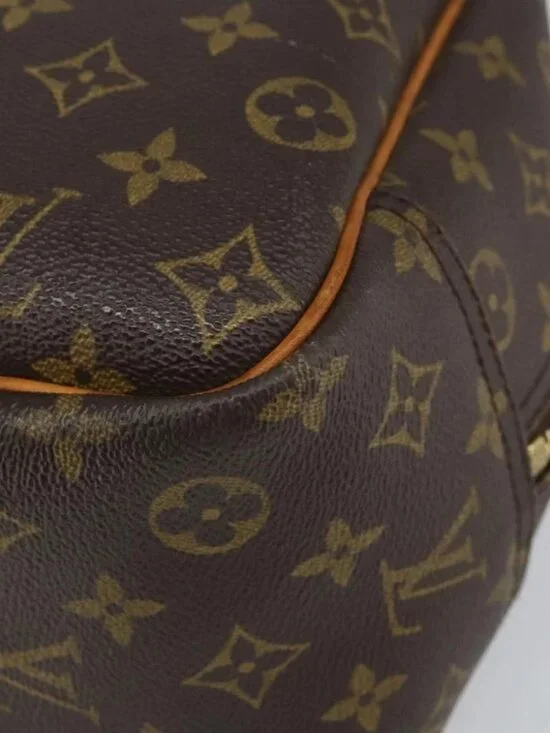 LOUIS VUITTON Monogram Deauville Hand Bag M47270 LV Auth - Picture 12 of 16